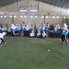 Suasana Kegiatan di Gor AMS